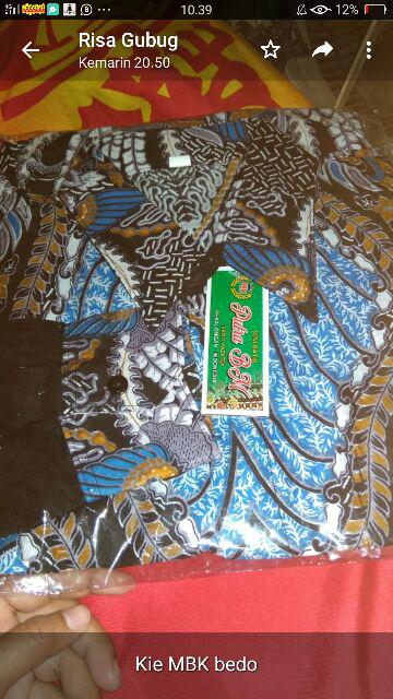 Maura Couple - Sania Ruffle Batik Couple Ori Ndoro Jowi Garansi Termurah Shopee - Batik Modern Solo