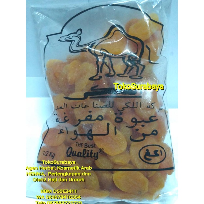 

Manisan Buah Dried Apricote Aprikot Kering 500 Gram Gr Oleh Oleh Haji Moomtaz