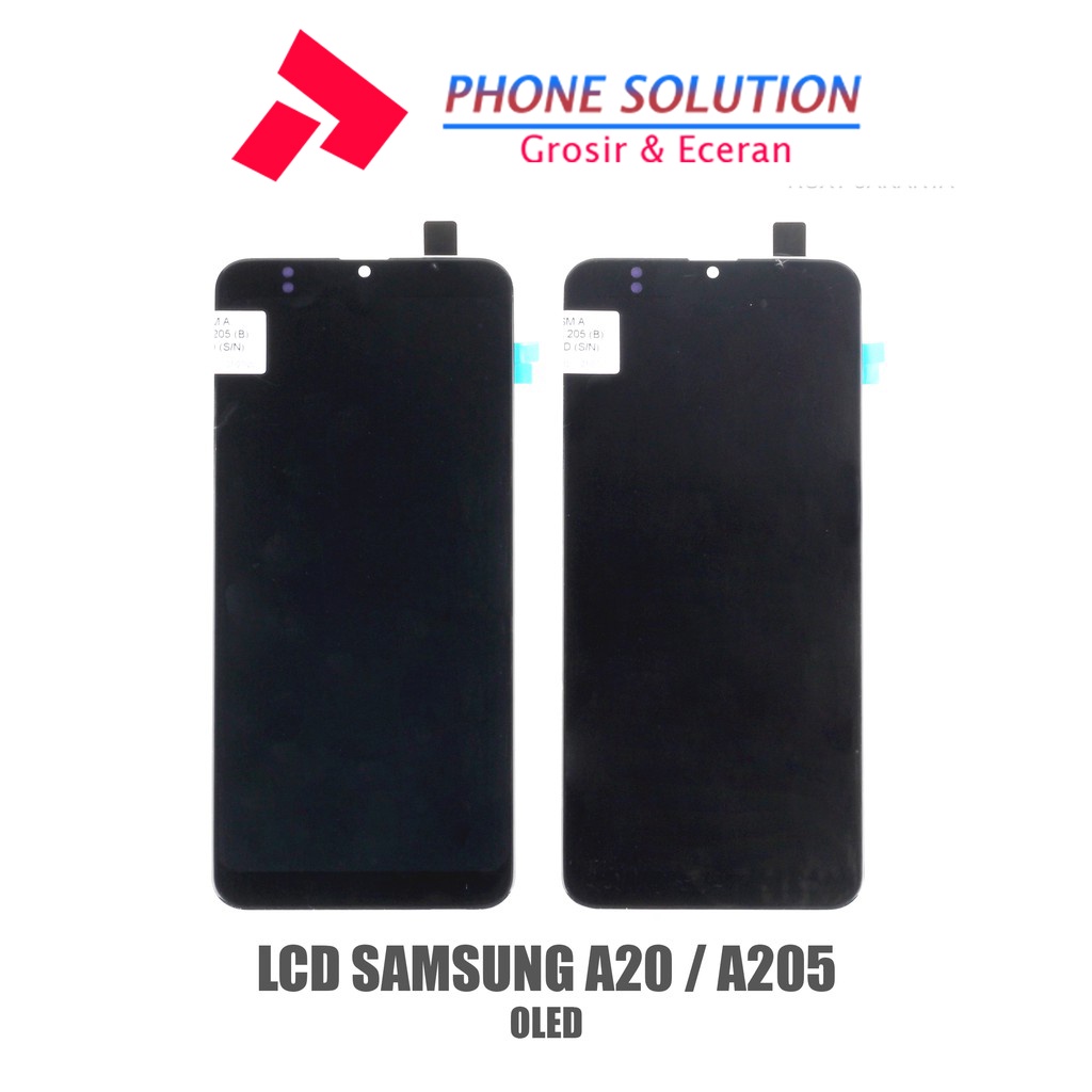 LCD Samsung A20 / LCD Samsung A205 100% Original Fullset Touchscreen // Supplier LCD Samsung - Garansi 1 Bulan