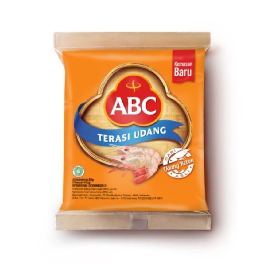 

Terasi Udang ABC (20sachet @4,2gr)