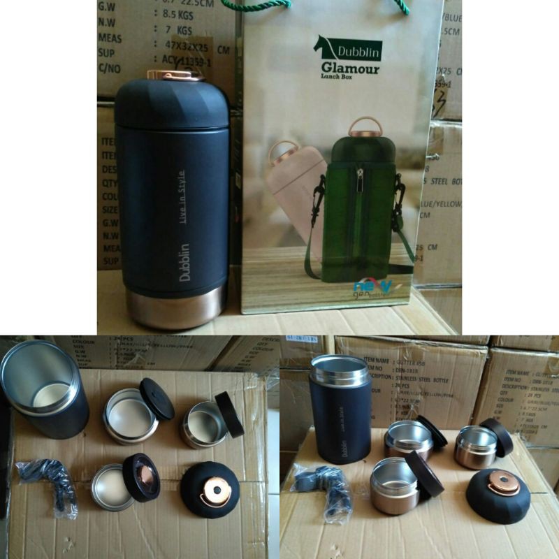 Lunch Box Glamour Dubblin Tempat Bekal