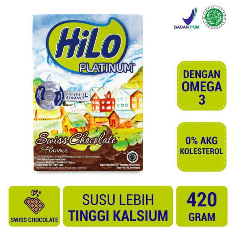 Hilo Platinum Swiss Chocolate 420gr