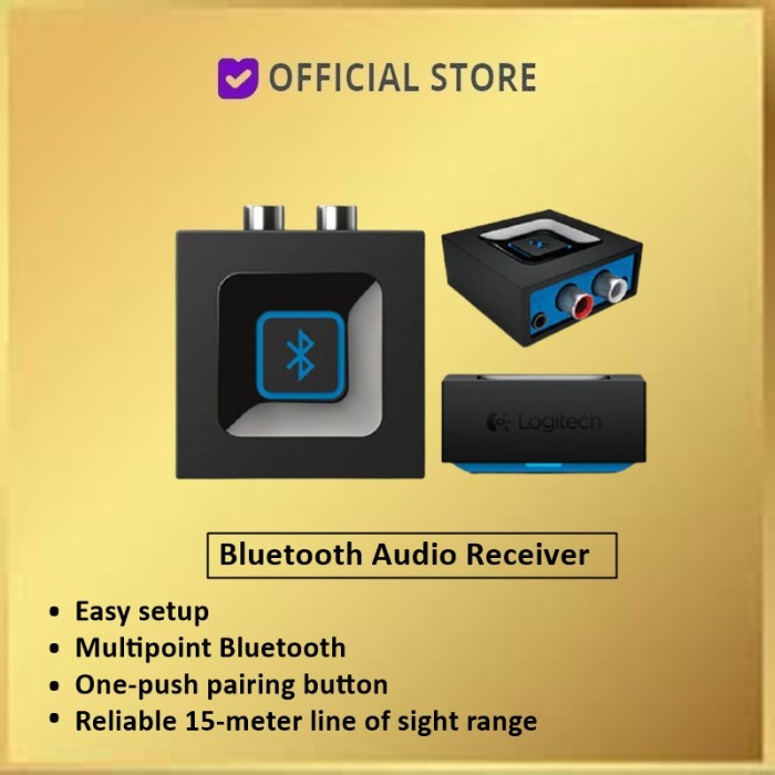 Jual Logitech Bluetooth Audio Adapter Receiver Bluetooth Adapter Hitam Shopee Indonesia