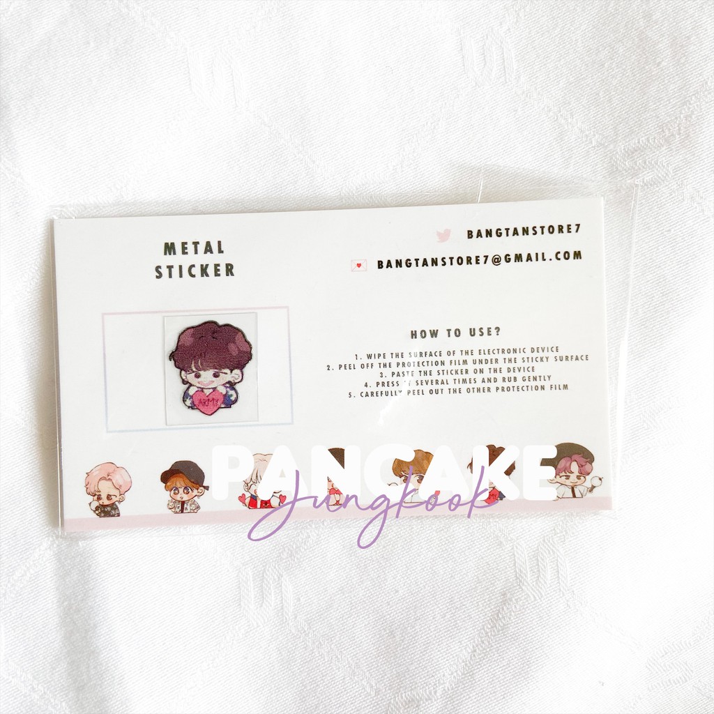 [READY‼️] bts fansite fanart emw sticker suga yoongi