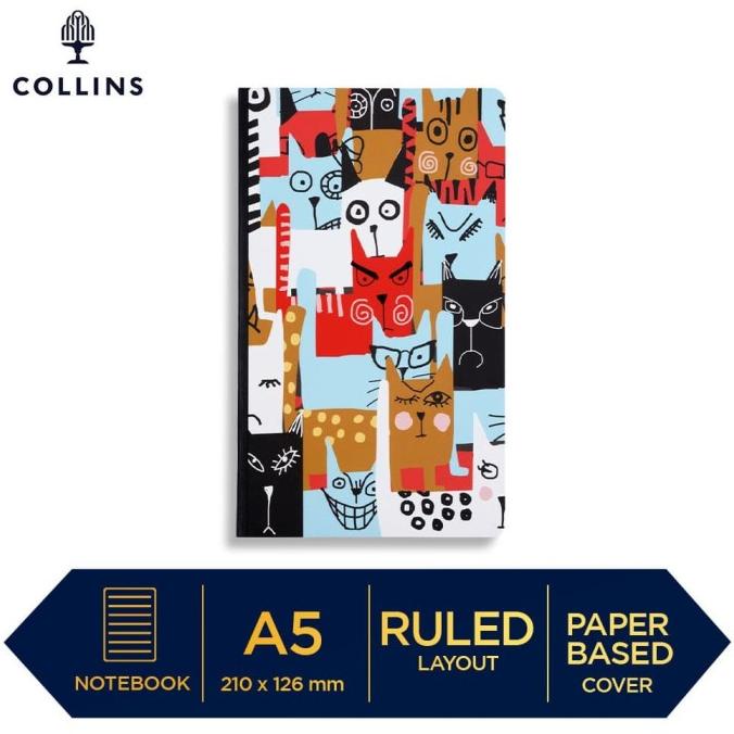 

Buku Tulis Notebook Collins Maru A5 Slim Ruled Cat