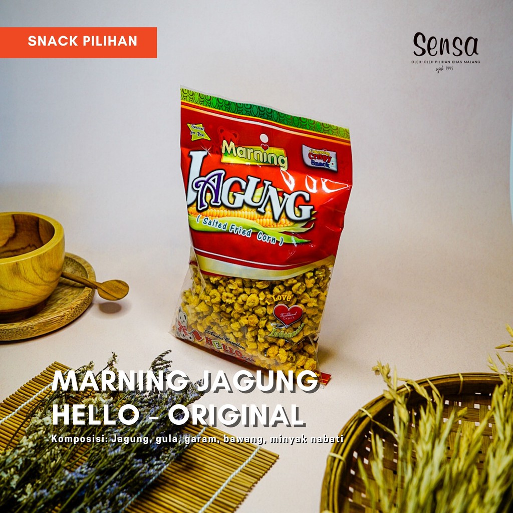 

Marning Jagung Utuh Original / Asin cap Hello