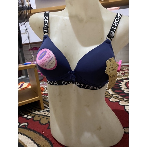 Bh tanpa kawat / bra tanpa kawat merk fema TERMURAH