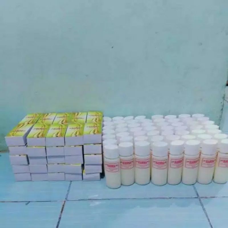 Hb lotion +sabun hanna paket promo