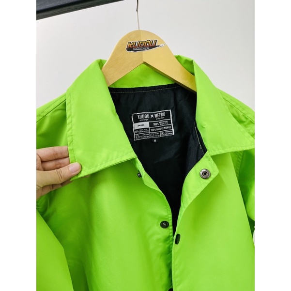 Coach Jaket NEON Kudou X Metro Premium waterproof