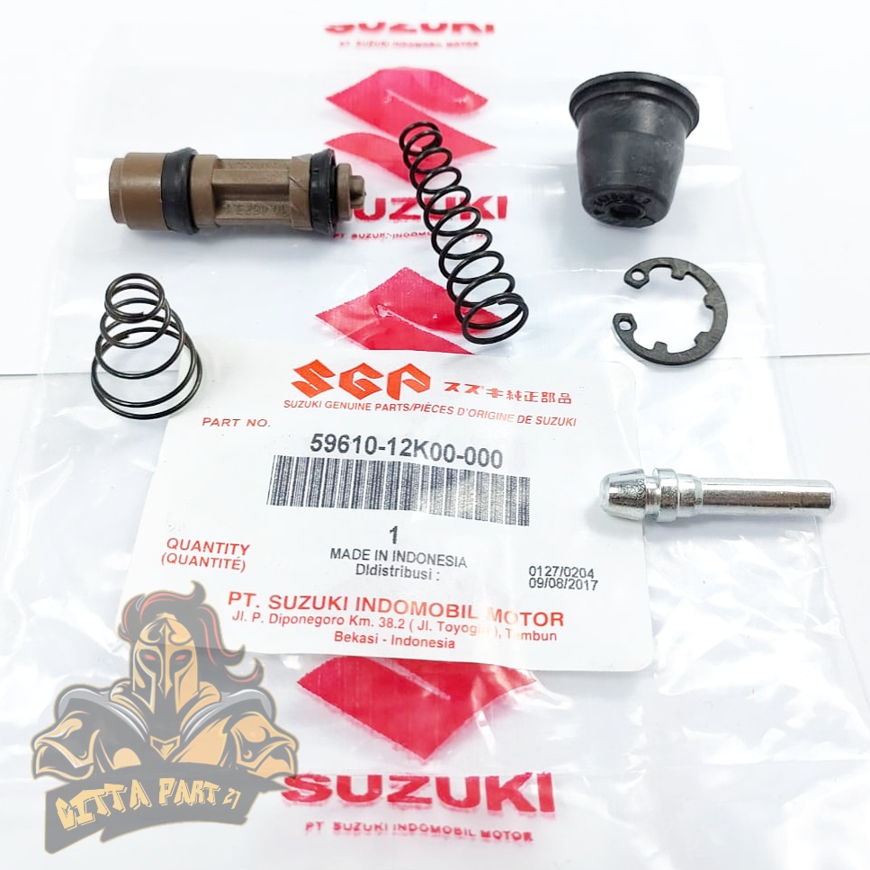 MASTER REM KIT DEPAN SUZUKI SATRIA FU KUALITAS ASLI ORIGINAL SUZUKI SGP PRESISI AWET DAN DIJAMIN MANTAP SATRIA FU 150 NEW FI