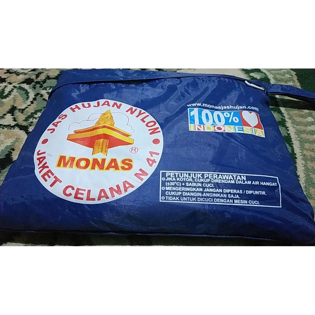 Jas Hujan Jaket Celana N41 Monas Murah