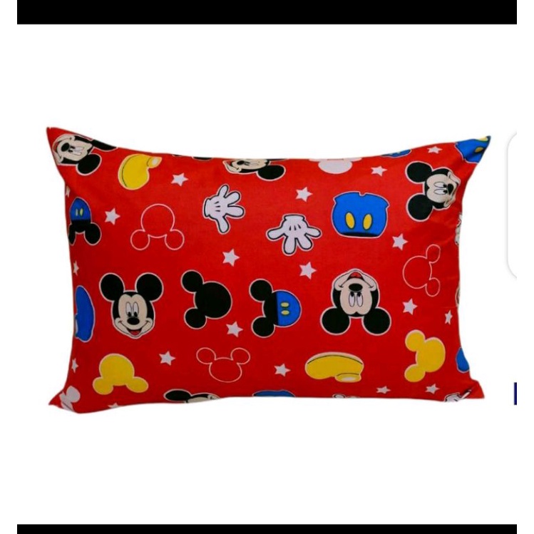 Sarung bantal Pake resleting dan Sarung guling kalakter
