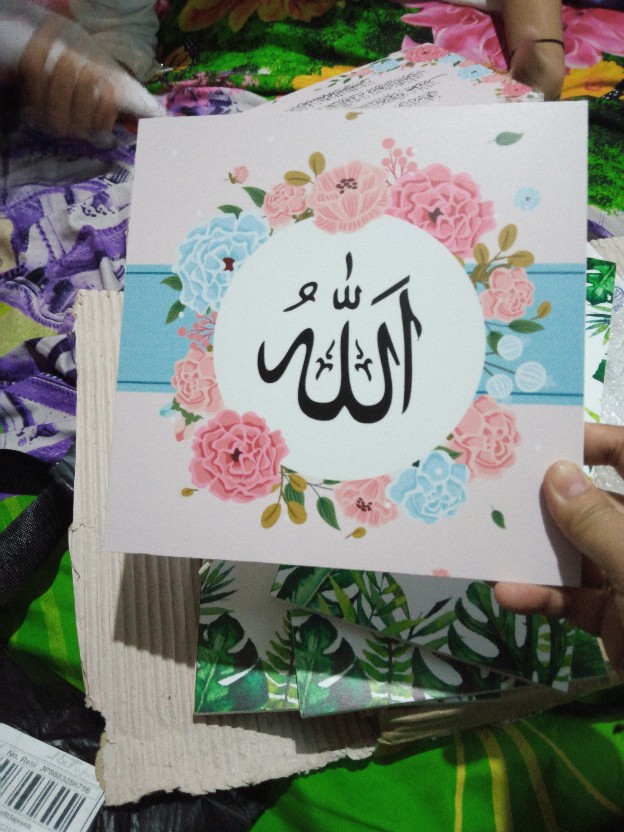 Wooden Projects Walldecor Pajangan Pintu Rumah Sign Tropical - B32