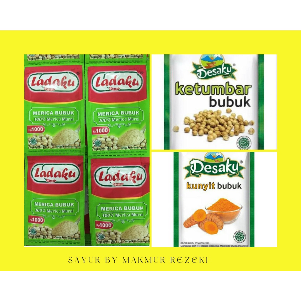 

LADAKU / DESAKU KETUMBAR BUBUK / KUNYIT BUBUK