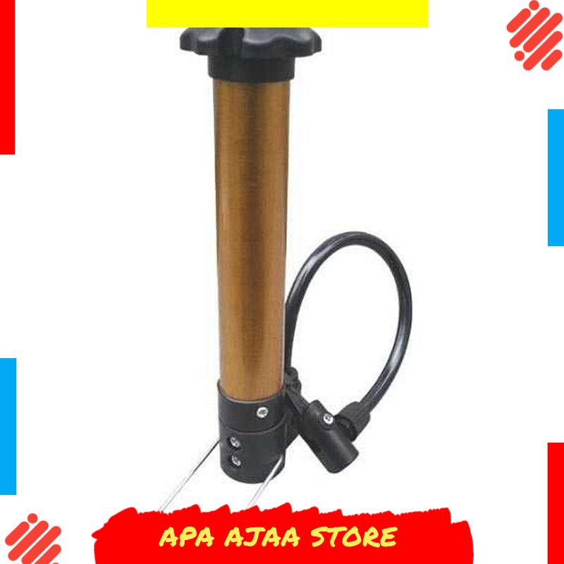 Best Seller ! TaffSPORT Pompa Angin Ban Sepeda Tier Air Pump - PM002