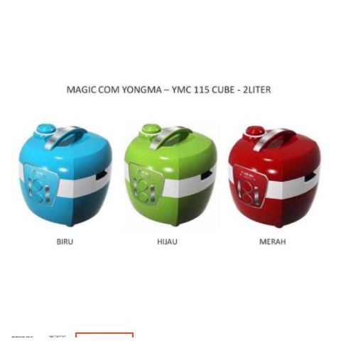 Yong Ma Magic com 3in1 2 Liter SMC 3053 / Penanak Nasi Rice Cooker 2L