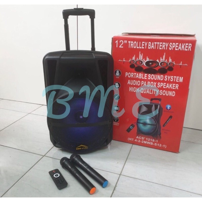 Speaker Meeting Portable Wireless ACS 12 inch 1218-1 USB Bluetooth