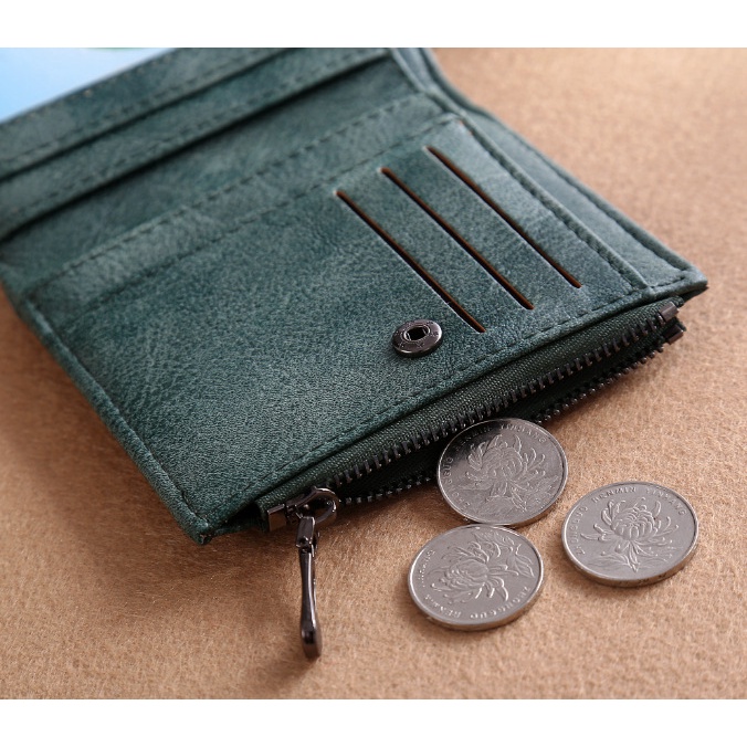 DOMPET LIPAT KECIL WANITA IMPORT KULIT PENDEK SLOT KARTU MINI MERCURIA MURAH BATAM KOREA PREMIUM ORI