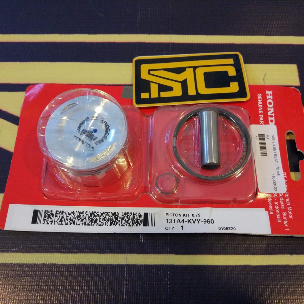 Piston Kit Honda Beat Karburator KVY 0.75