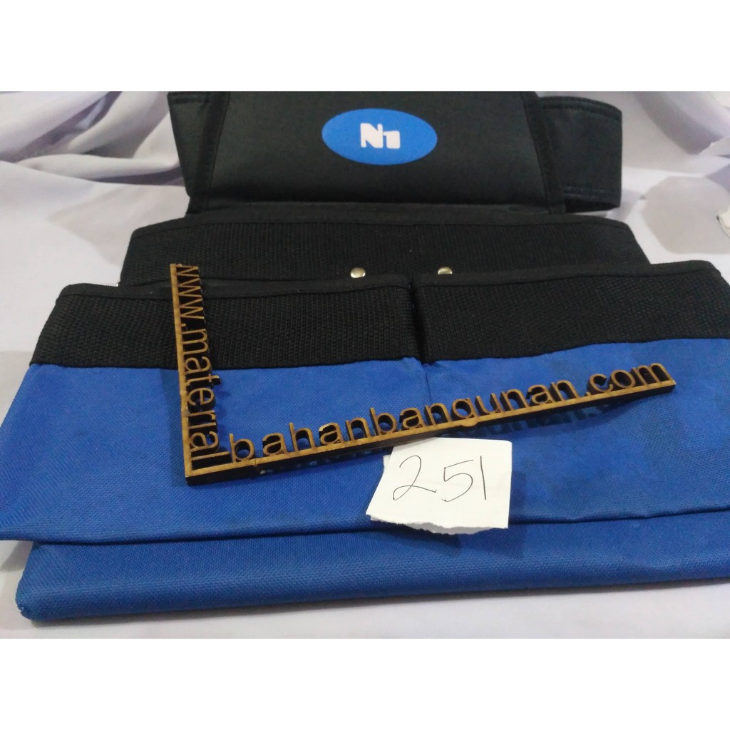 tas perkakas pinggang electrician tools bag kecil pekerja bangunan tempat simpan palu praktis obeng