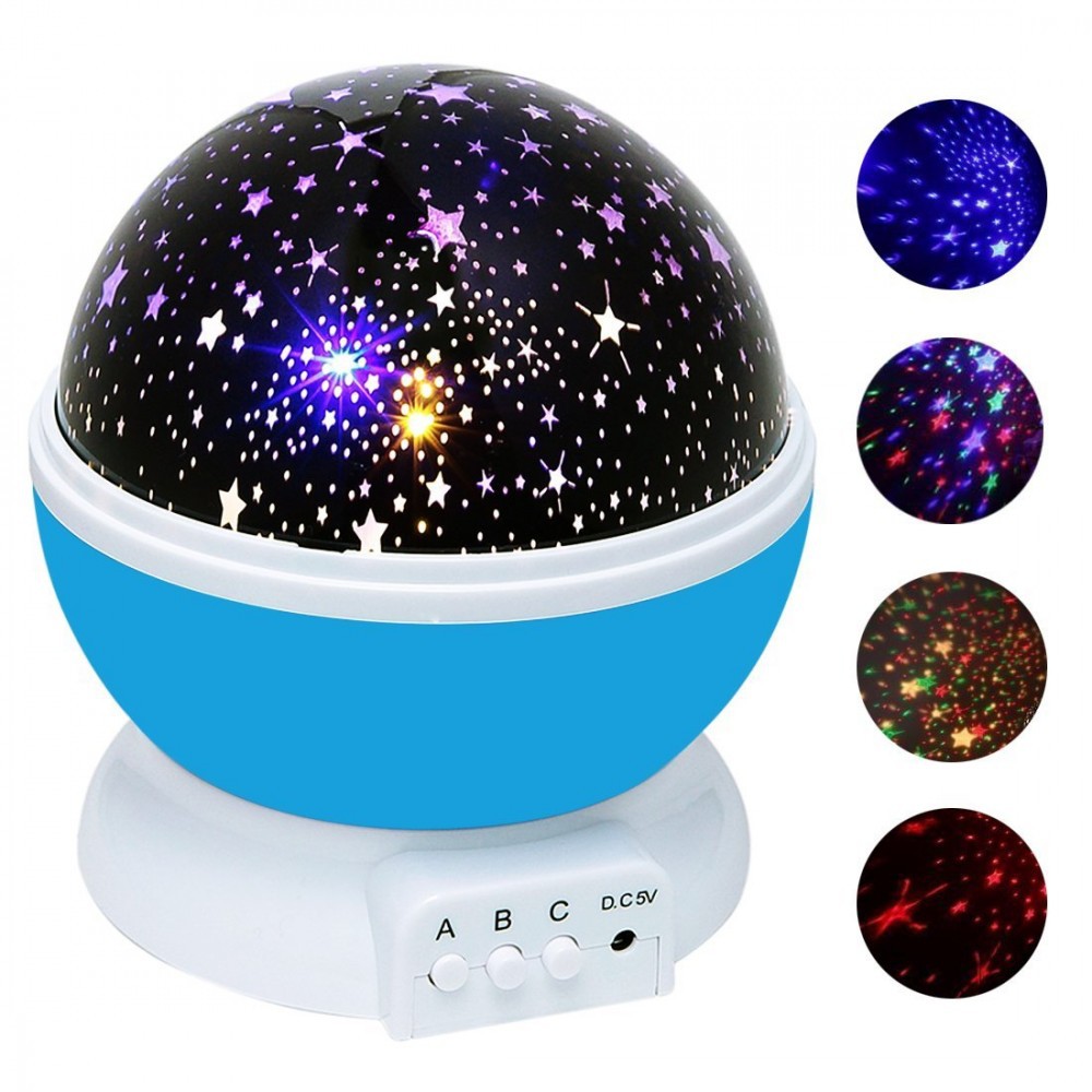 star projector - led light star - lampu tidur anak