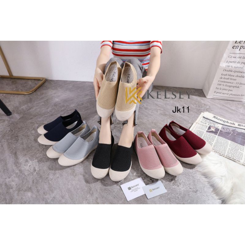 Kelsey Sepatu Slip On Wanita JK11