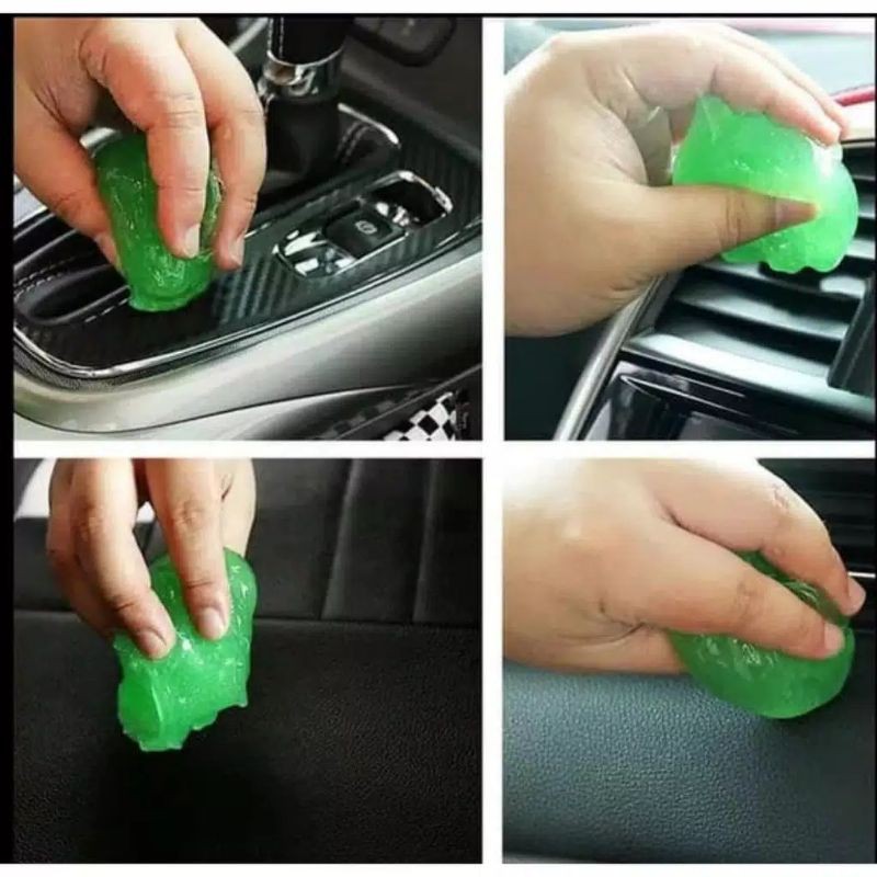 Gel pembersih debu dashboard vent interior mobil rumah