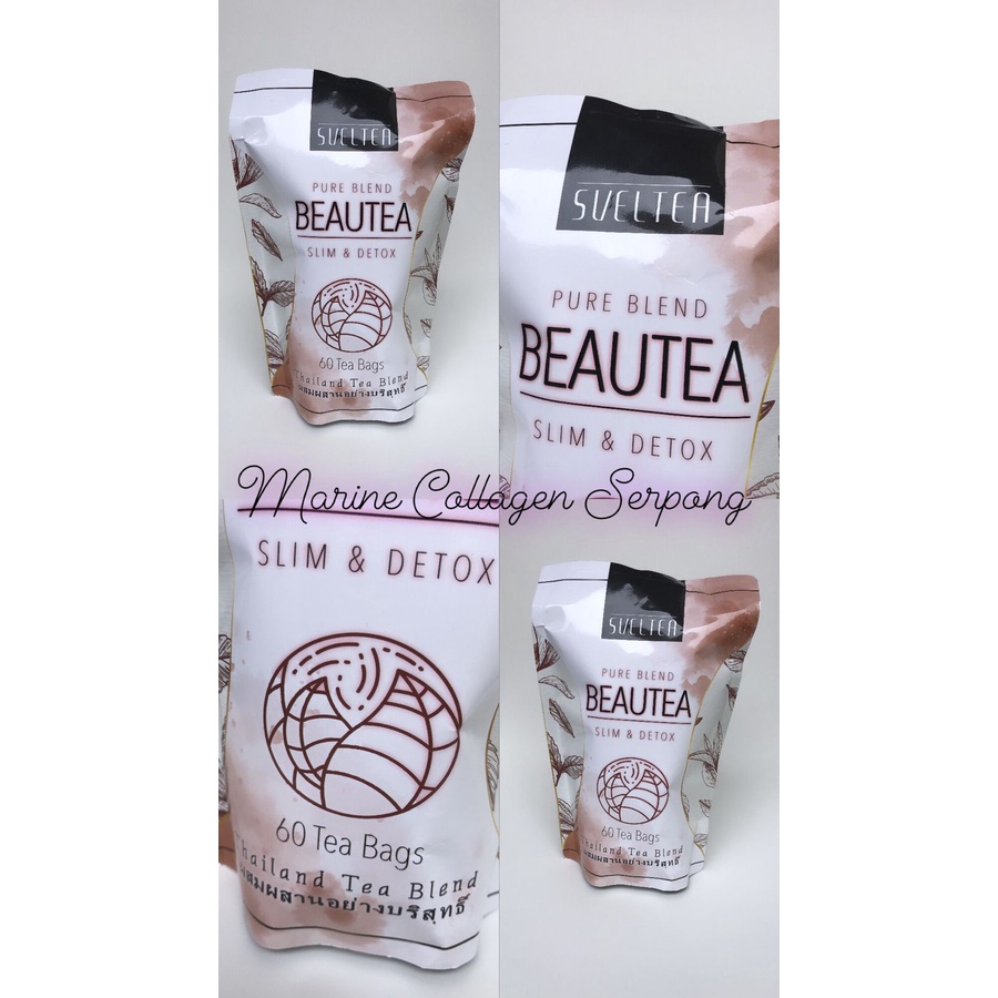 Sveltea Beautea Teh Slim & Detox Pelangsing Original