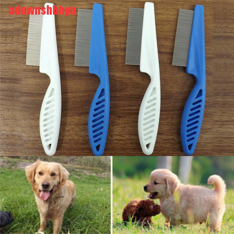 Sisir Kutu Halus Bahan Metal Untuk Anjing/Kucing