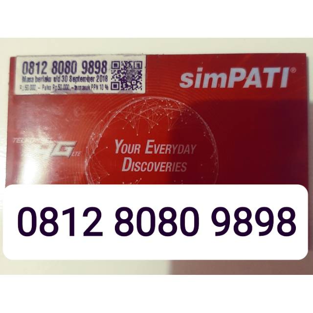 Nomor simpati cantik abab cdcd 8080 9898