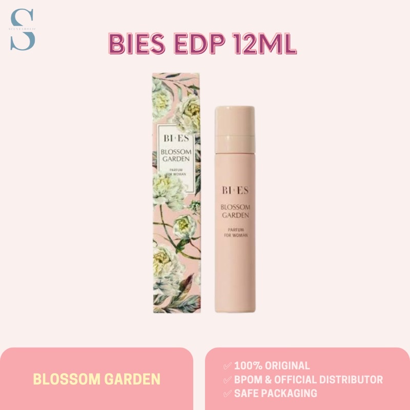 BIES Blossom Garden EDP 12ml - Parfum Wanita Travel Size | Dupe Gucci Bloom