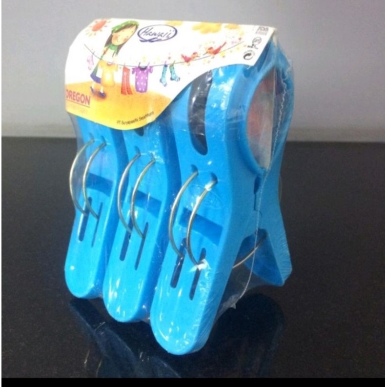 Jepitan Baju Besar/ Jepit Baju Plastik Oregon Hawaii 1029