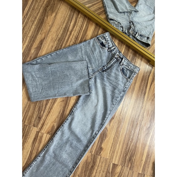 Sevins - Highwaist kulot jeans 912 snow blue