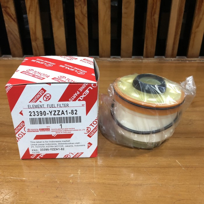 TABUNG FILTER SOLAR DIESEL ORIGINAL MOBIL TOYOTA INNOVA KIJANG FORTUNER PAJERO HILUX ELEMENT FUEL