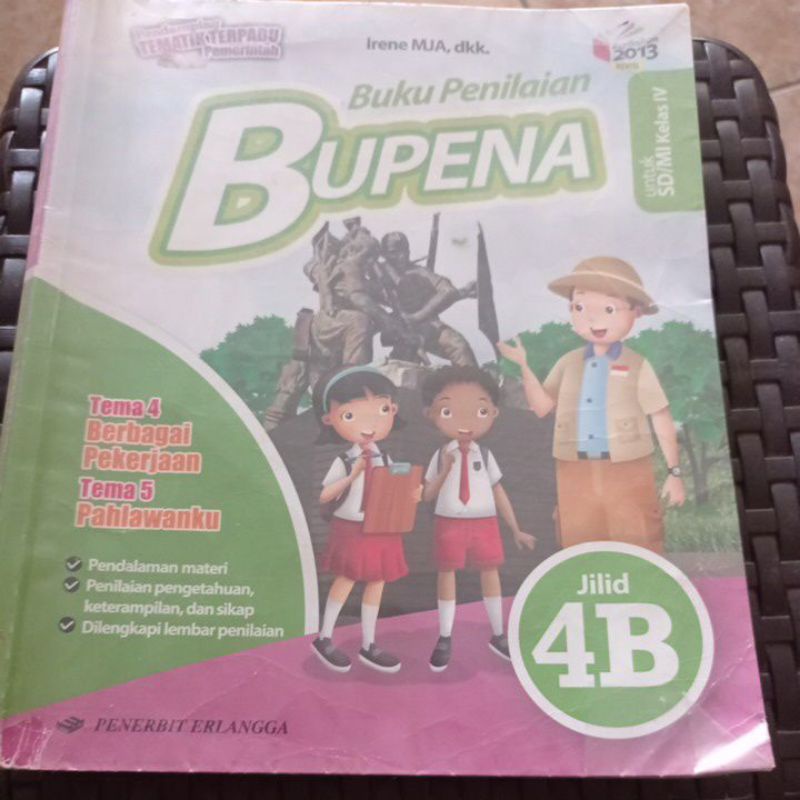 

Buku bekas Bupena Jilid 4B kurikulum 2013 Revisi