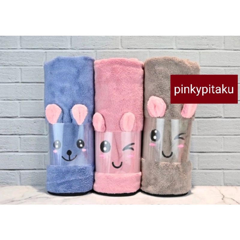 HANDUK BAYI MICROFIBER BONEKA / HANDUK ANAK / HANDUK MURAH / HANDUK QUICKDRY-6