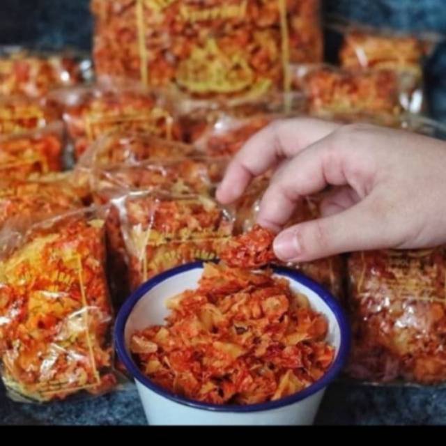 

Keripik sibolga / kripik sibolga ikan sambal teri 1pack isi 10pcs