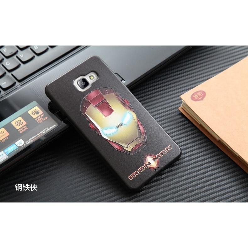 Casing Silicon Marvel 3D Samsung Galaxy A5 2017/A7 2017 Soft Case