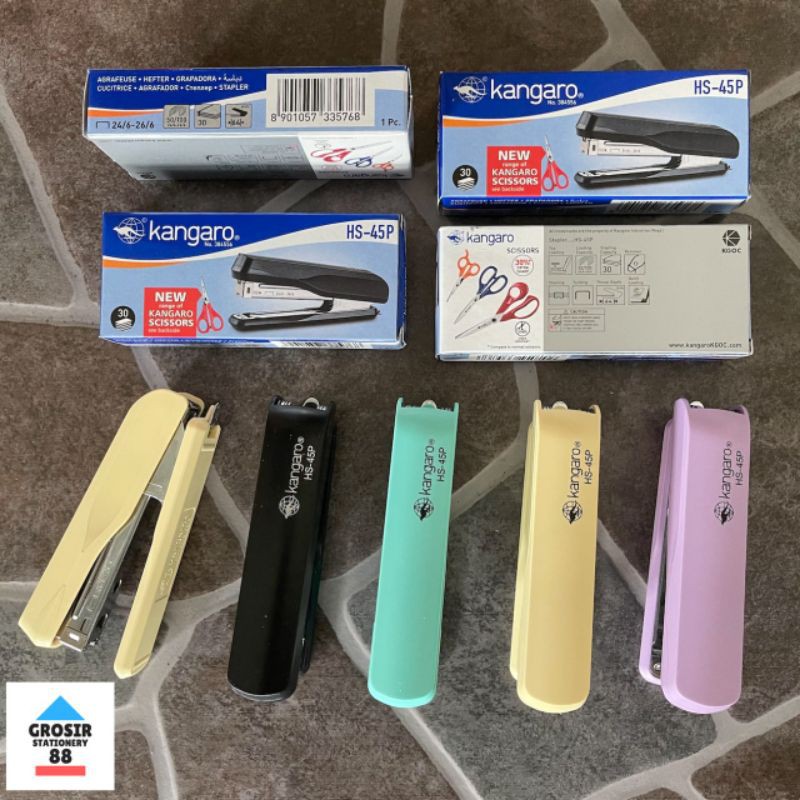 

Stapler Staples Hekter Jepretan Kangaro HS 45 P