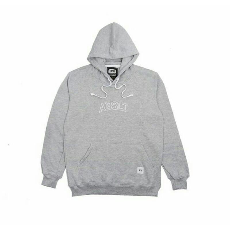 HOODIE ABSLT 308 GREY LIST WHITE