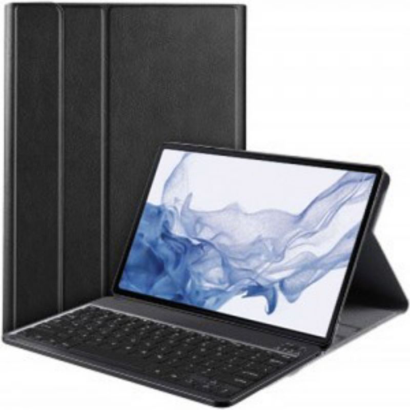 Slim Removable Keyboard Leather Case Casing Cover Samsung Galaxy Tab S8 11 2022 X700 X706