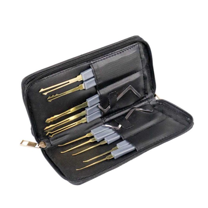 Set Alat Pembuka Gembok Pintu - 038 - Hitam