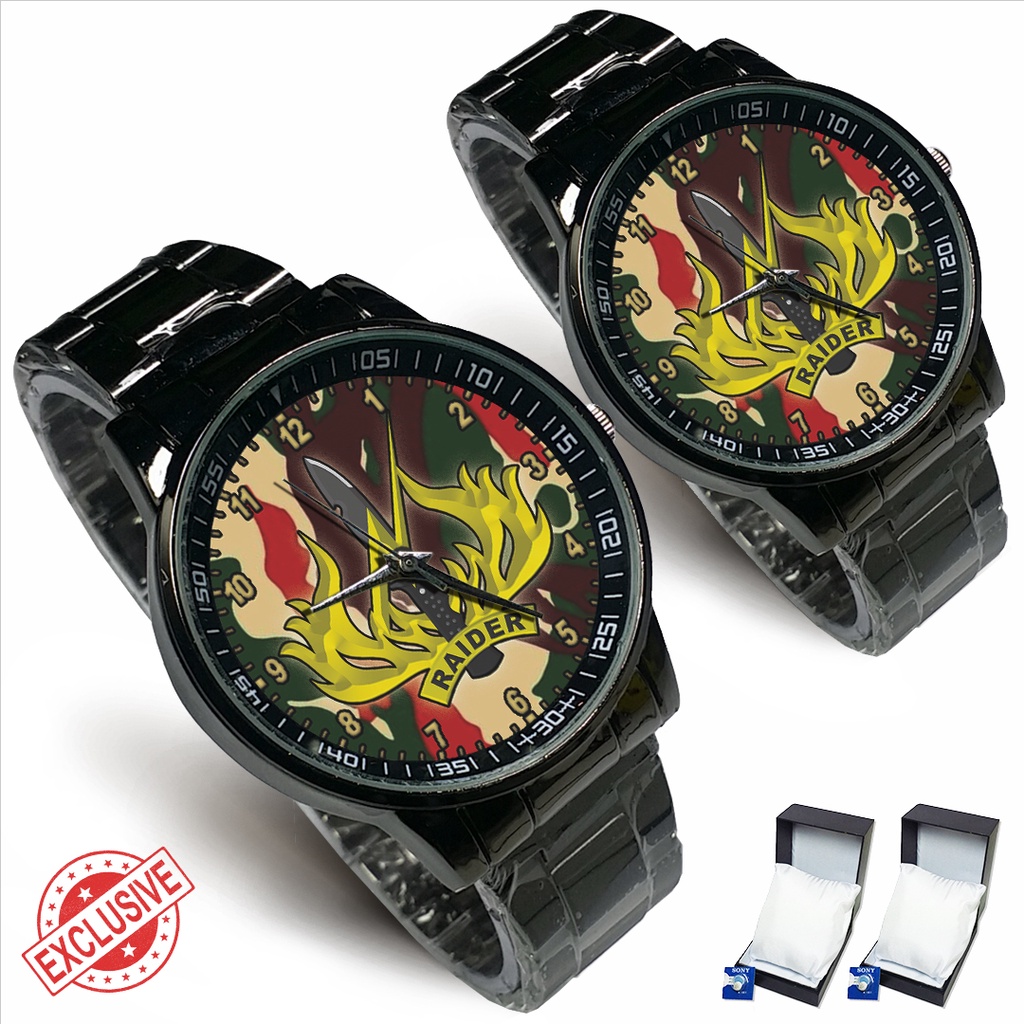 Jam Tangan Rantai Couple RAIDER - 1 (Keren)