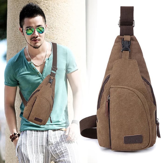 MEN SLING SHOULDER BAG / BODYPACK BAG TAS SELEMPANG
