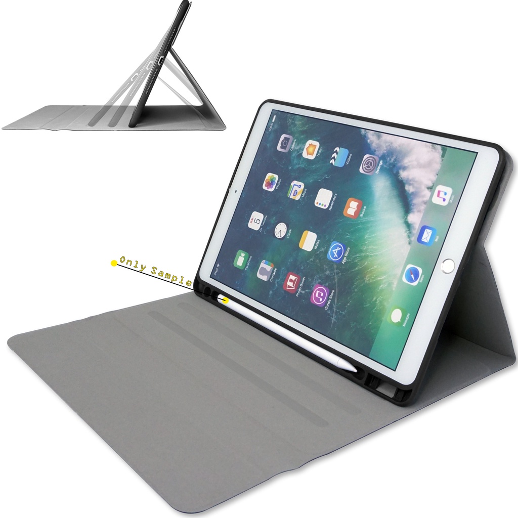 Casing iPad Mini 4/ 5 | Mini 6 | Pro 9.7/ Air 2/ Air | Pro 12.9 2022 Sarung Keyboard Bluetooth Book Case