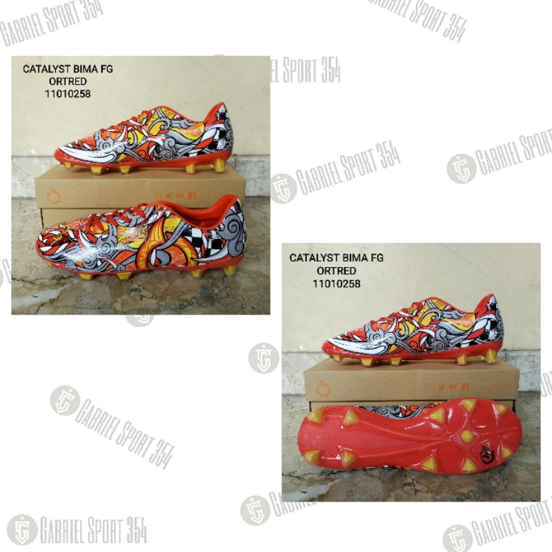 Sepatu Sepak Bola Ortuseight Catalyst Bima FG Ortred [ 11010258 ]