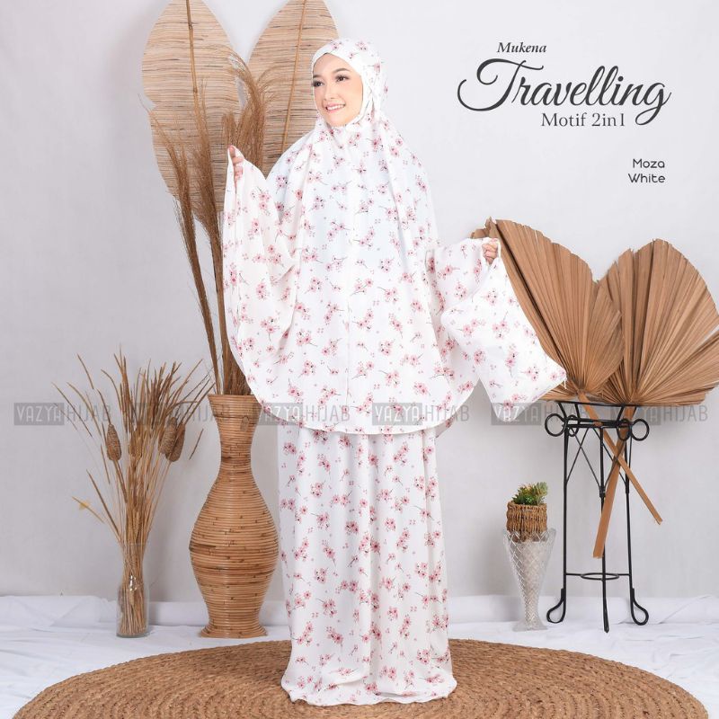 Mukena Traveling Motif 2in1 Katalog 2 Free sajadah