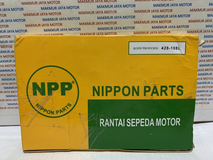 Rantai Motor 428-108L (NPP)