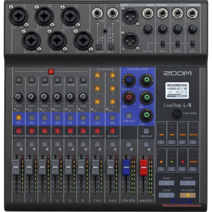 Mixer Zoom LiveTrak L8 new