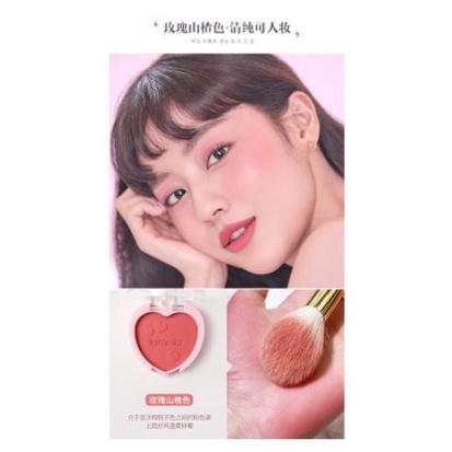 Lameila Blush On 4 Colours Love Palette Blusher DJ 5107